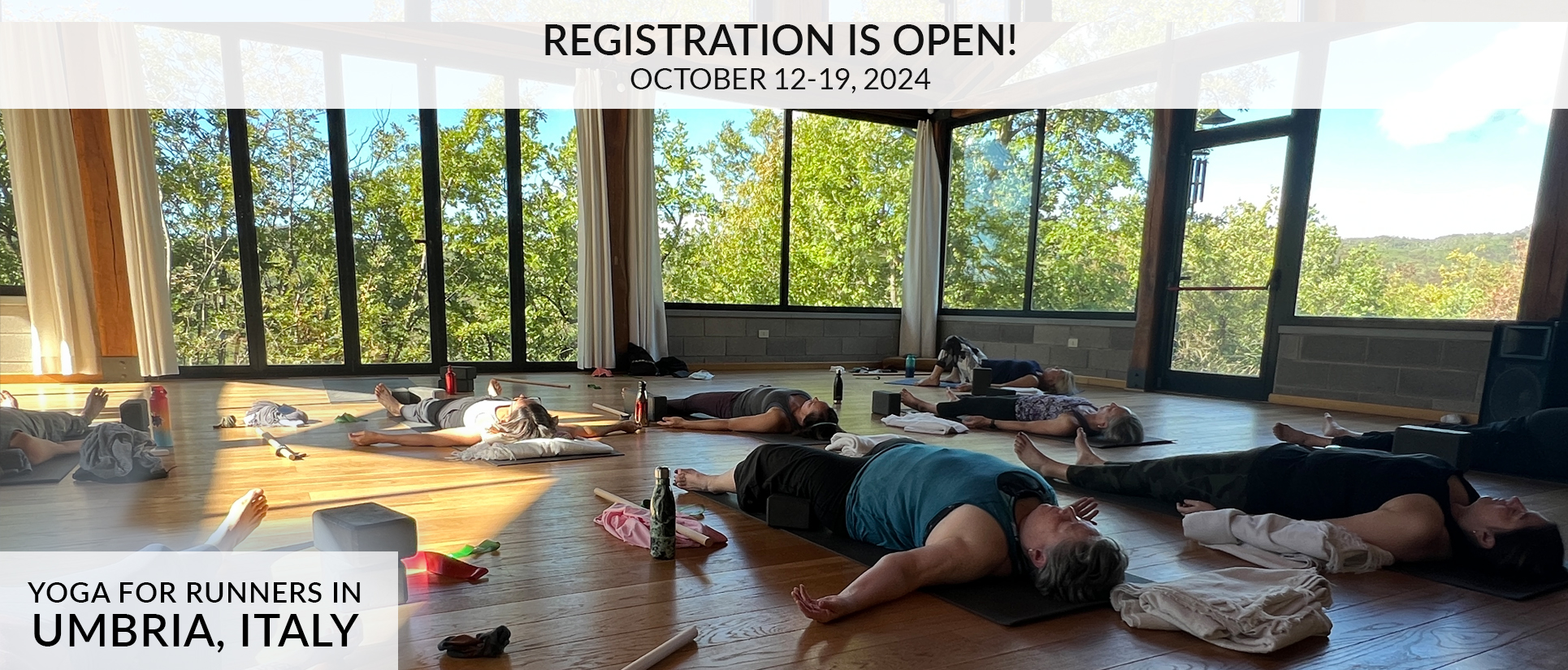 Yoga for Runners in Umbria, Italy